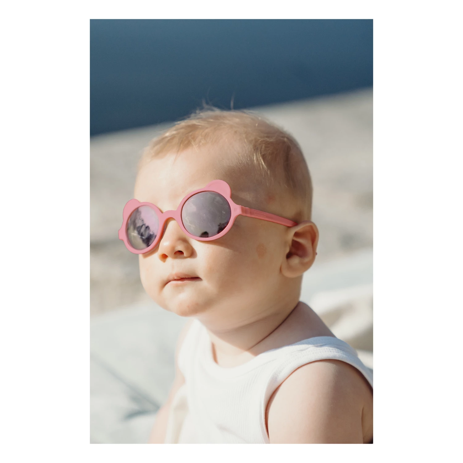 Ourson Sunglasses - KI ET LA x Carole Tolila Dusty Pink KI ET LA Fashion Baby, Children 2 Ourson Sunglasses - KI ET LA x Carole Tolila Dusty Pink KI ET LA Fashion Baby, Children - Image 2