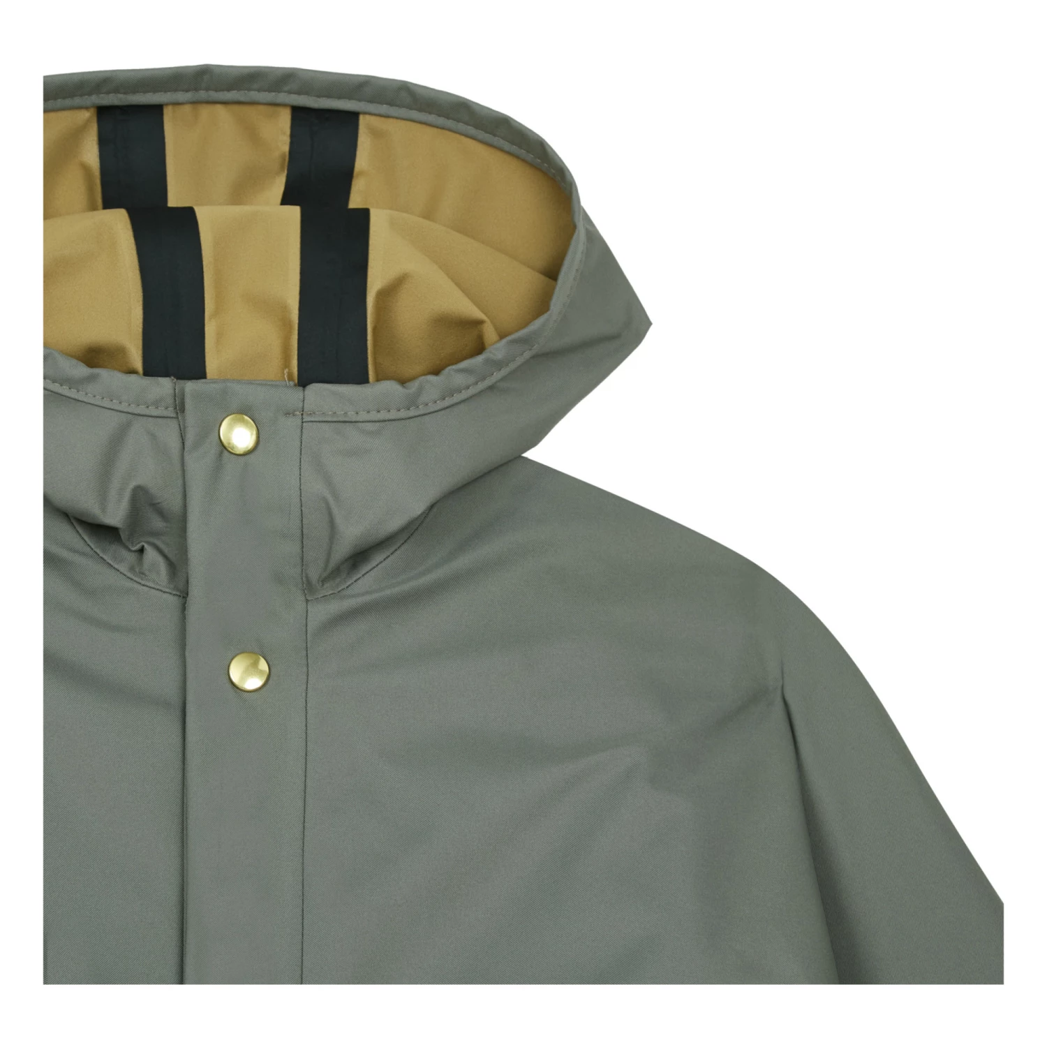 Parachute Recycled Rain Coat Khaki Faire Child Fashion Baby, Children 2 Parachute Recycled Rain Coat Khaki Faire Child Fashion Baby, Children - Image 2