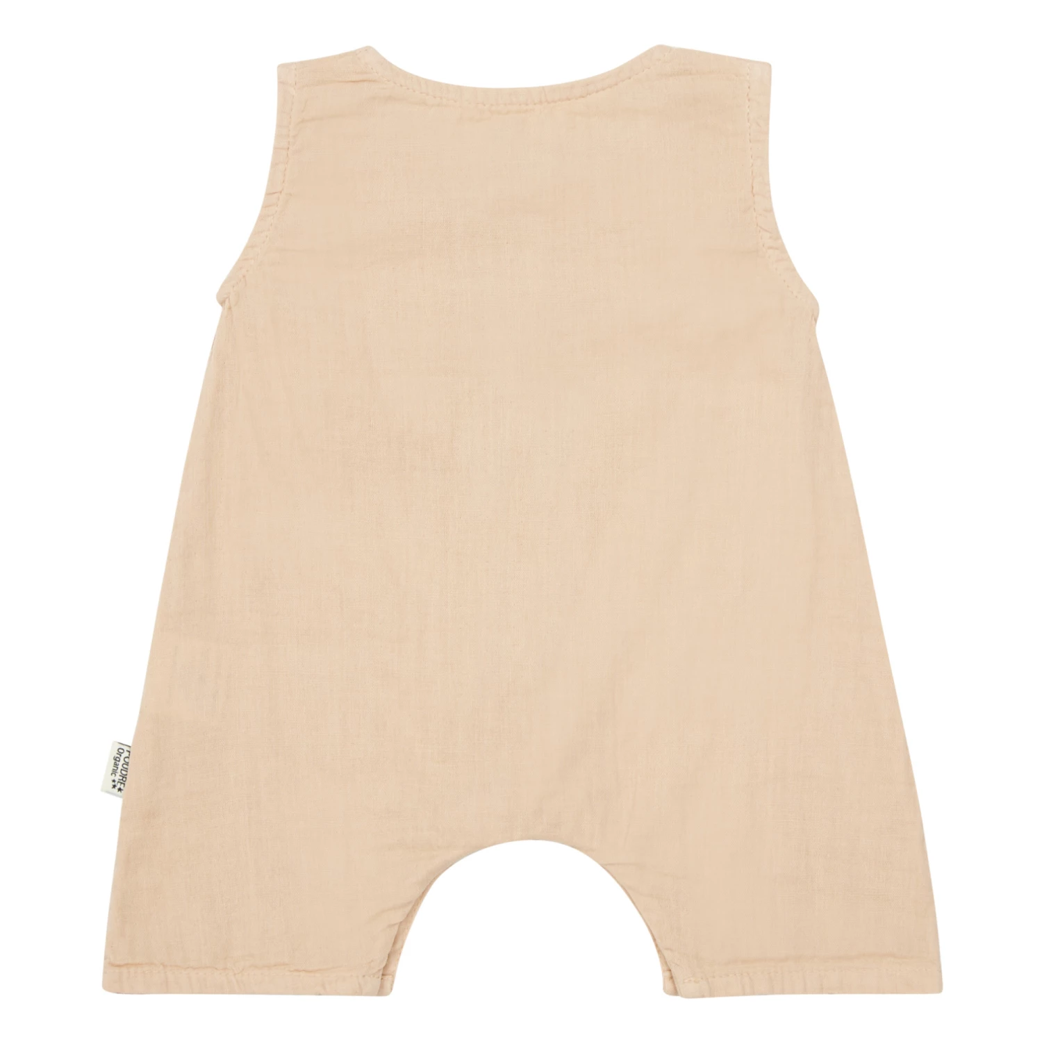 Pepper Double Organic Cotton Muslin Culottes Pink Poudre Organic Fashion Baby 2 Pepper Double Organic Cotton Muslin Culottes Pink Poudre Organic Fashion Baby - Image 2