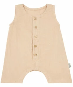 Pepper Double Organic Cotton Muslin Culottes Pink Poudre Organic Fashion Baby