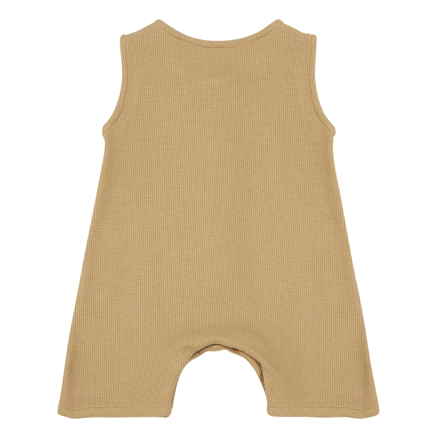 Pepper Organic Cotton Waffle Culottes Camel Poudre Organic Fashion Baby 2 Pepper Organic Cotton Waffle Culottes Camel Poudre Organic Fashion Baby - Image 2