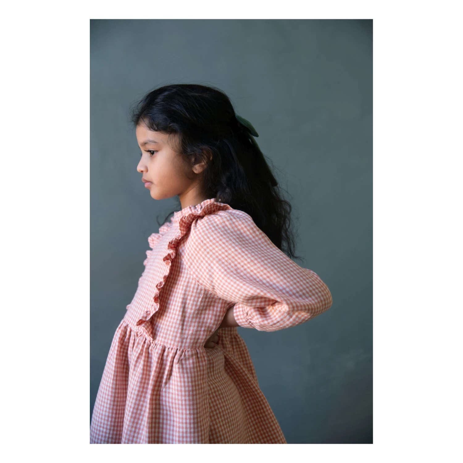 Percy Linen Dress Pink Soor Ploom Fashion Baby, Children 5 Percy Linen Dress Pink Soor Ploom Fashion Baby, Children - Image 5