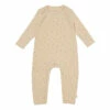 Petit Bisou Basic Organic Cotton Jumpsuit Cream Konges Slojd Fashion Baby