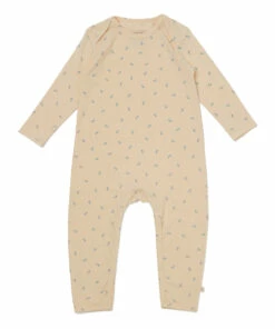 Petit Bisou Basic Organic Cotton Jumpsuit Cream Konges Slojd Fashion Baby
