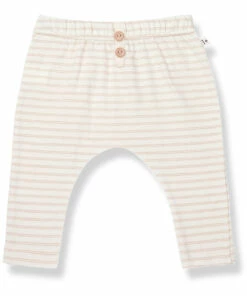 Pia Striped Leggings Pale pink 1+ in the family Fashion Baby