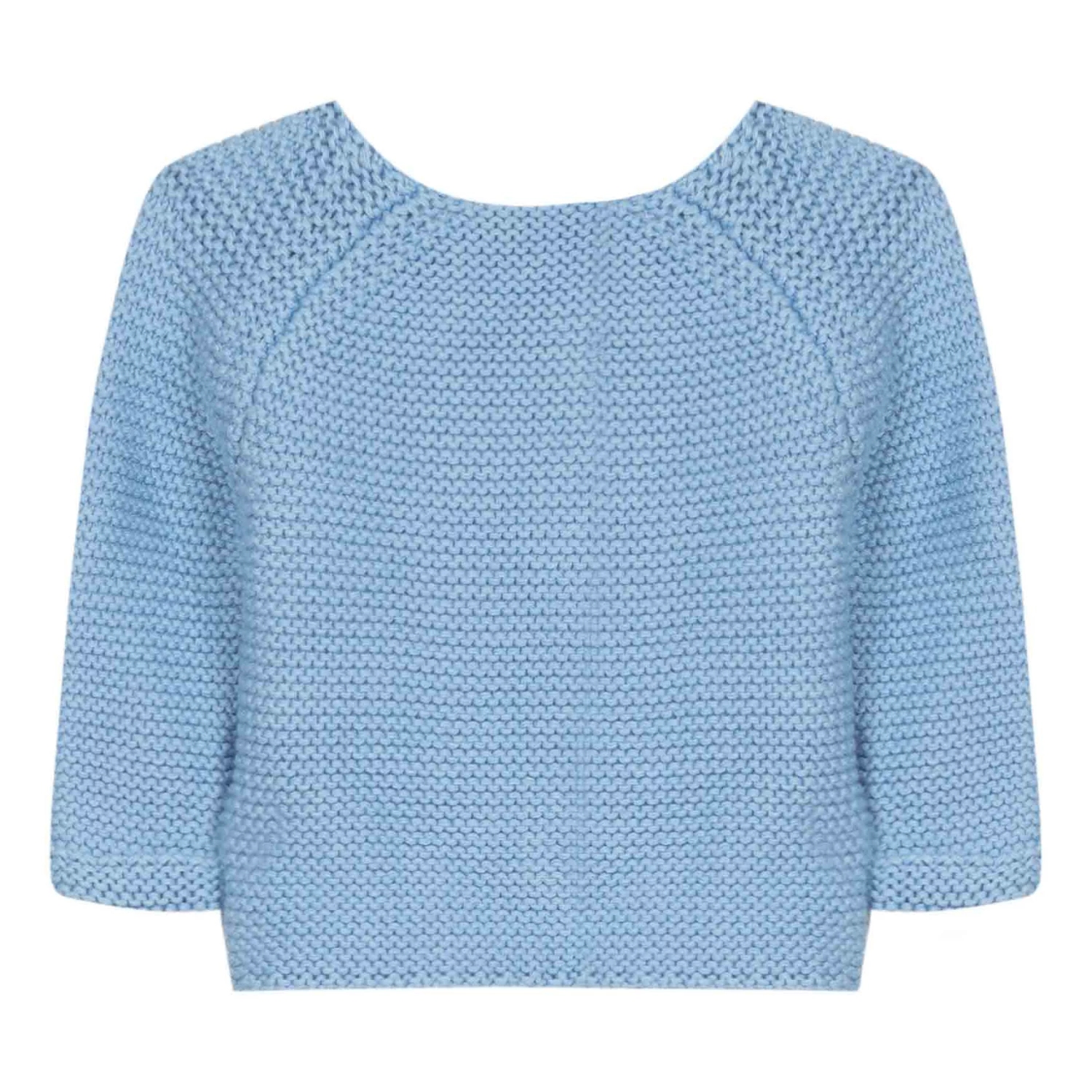 Pima Cotton Cardigan Blue Tartine et Chocolat Fashion Baby 3 Pima Cotton Cardigan Blue Tartine et Chocolat Fashion Baby - Image 3