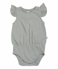 Pippy Organic Cotton Romper Green Minimalisma Fashion Baby