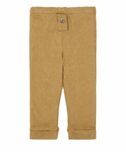 Pistil Leggings in Organic Cotton Brown Risu Risu Fashion Baby