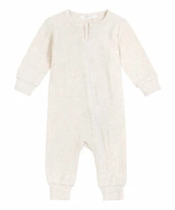 Plain Pyjamas Heather beige Petit Lem Fashion Baby
