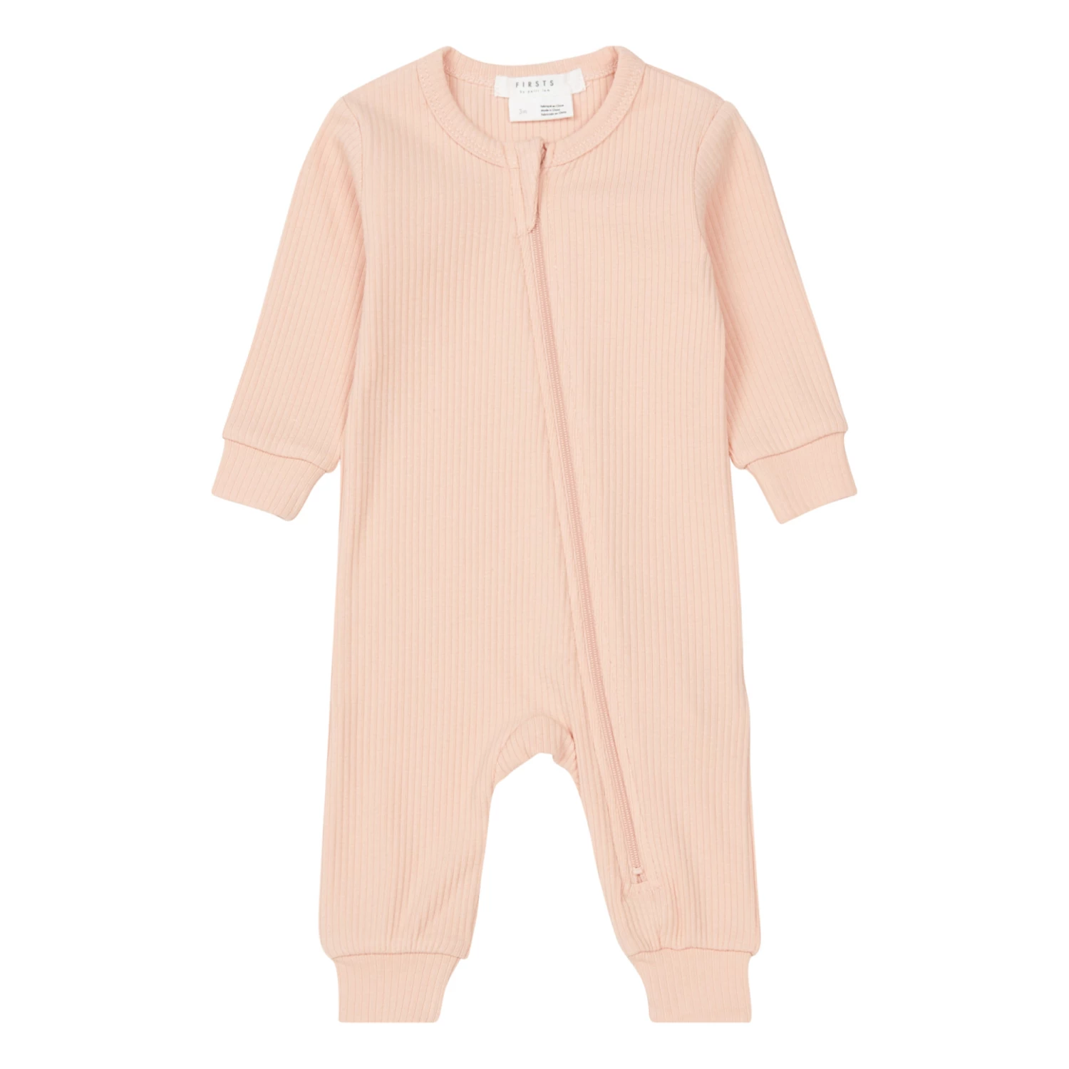 Plain Pyjamas Pale pink Petit Lem Fashion Baby 1 Plain Pyjamas Pale pink Petit Lem Fashion Baby