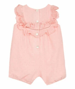 Plumetis Romper Pink Tartine et Chocolat Fashion Baby 5 Plumetis Romper Pink Tartine et Chocolat Fashion Baby -Baby Tops Elegant Store plumetis romper pink tartine et chocolat fashion baby 2