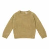 Poa Cashmere Jumper Taupe brown Caramel Fashion Baby