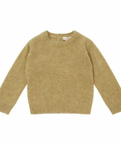 Poa Cashmere Jumper Taupe brown Caramel Fashion Baby