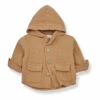 Pol Double Cotton Muslin Jacket Chocolate 1+ in the family Fashion Baby, Children