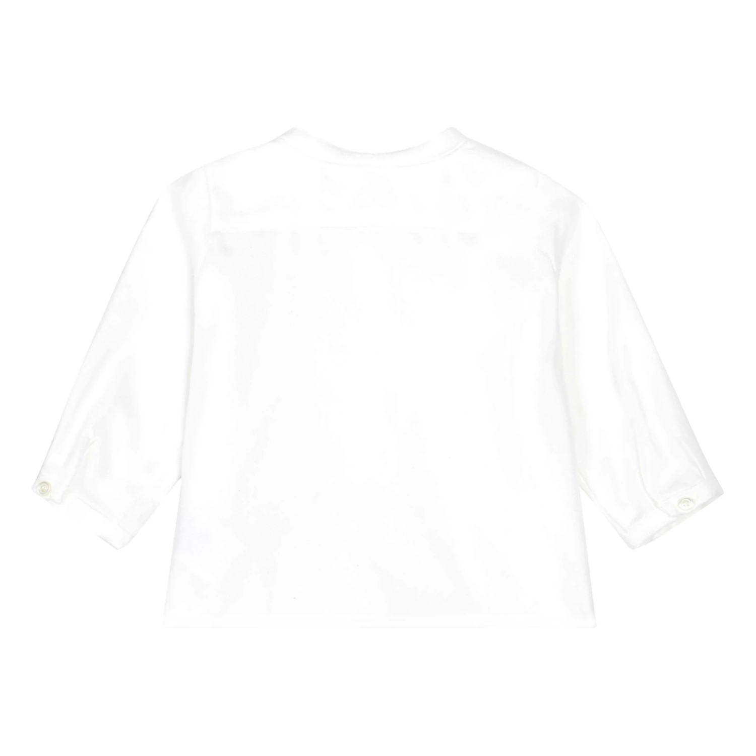 Polison Organic Cotton Kurta Shirt Ecru Bonpoint Fashion Baby 3 Polison Organic Cotton Kurta Shirt Ecru Bonpoint Fashion Baby - Image 3