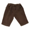 Pomelos Corduroy Trousers Brown Poudre Organic Fashion Baby, Children
