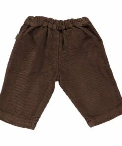 Pomelos Corduroy Trousers Brown Poudre Organic Fashion Baby, Children