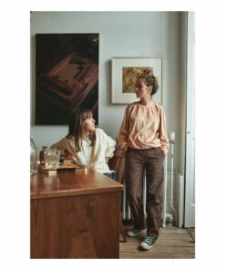 Pomelos Corduroy Trousers Brown Poudre Organic Fashion Baby, Children -Baby Tops Elegant Store pomelos corduroy trousers brown poudre organic fashion baby children 3