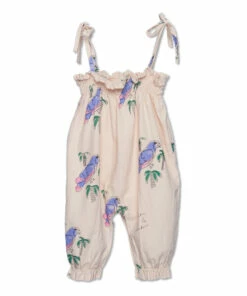 Print Jumpsuit Ecru Wander & Wonder Fashion Baby
