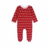 Pyjama Jumpsuit Red BRAI Fashion Baby