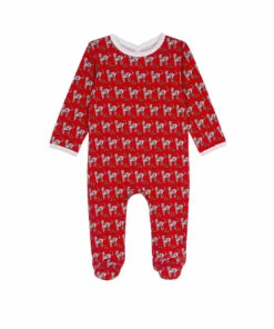 Pyjama Jumpsuit Red BRAI Fashion Baby