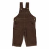 Quetsche Corduroy Overalls Brown Poudre Organic Fashion Baby, Children