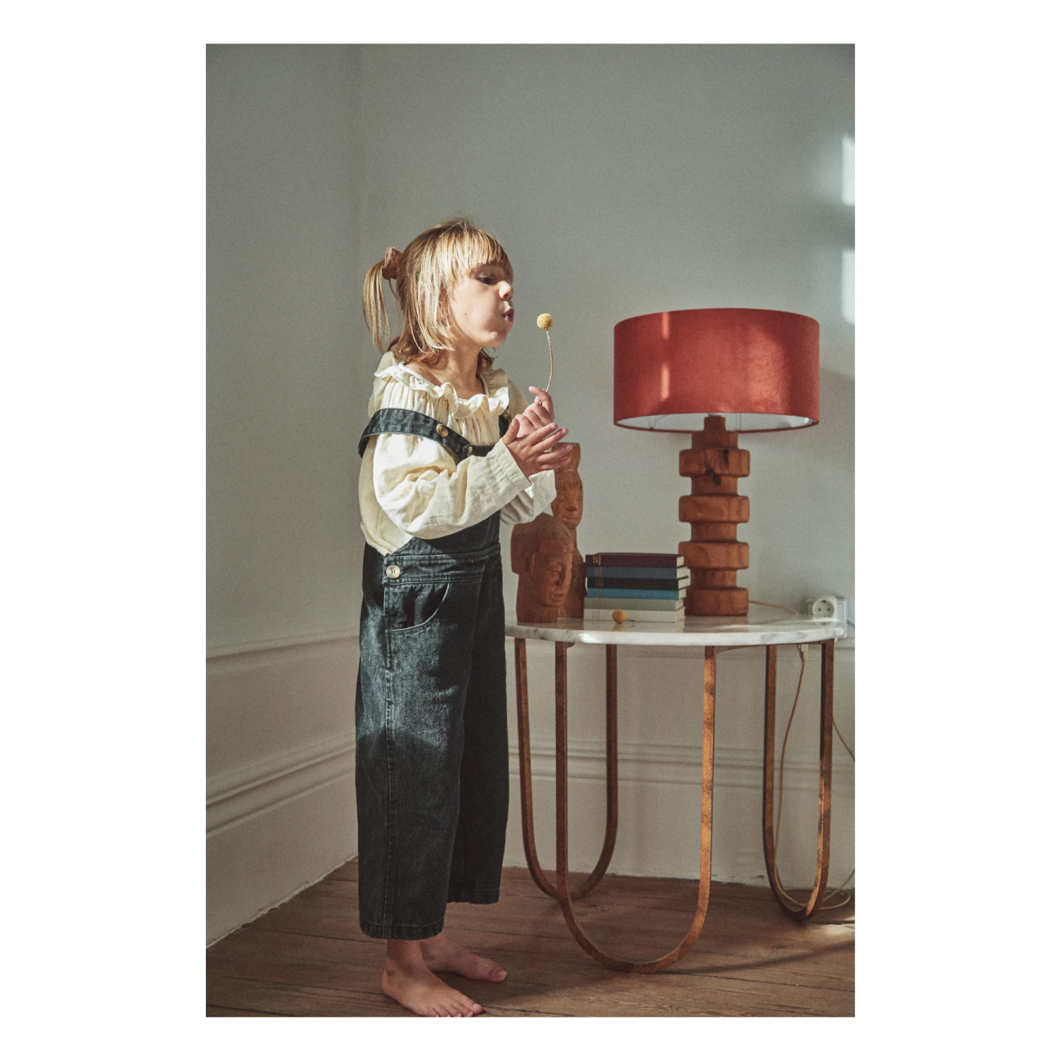 Quetsche Overalls Denim black Poudre Organic Fashion Baby, Children 2 Quetsche Overalls Denim black Poudre Organic Fashion Baby, Children - Image 2