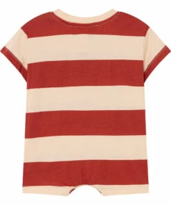 Rabbit Jersey Playsuit Ecru The Animals Observatory Fashion Baby -Baby Tops Elegant Store rabbit jersey playsuit ecru the animals observatory fashion baby 1