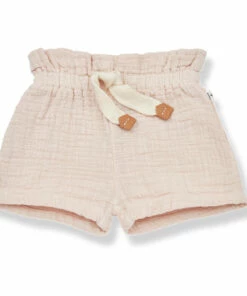 Raquel Double Cotton Muslin Shorts Pale pink 1+ in the family Fashion Baby, Children