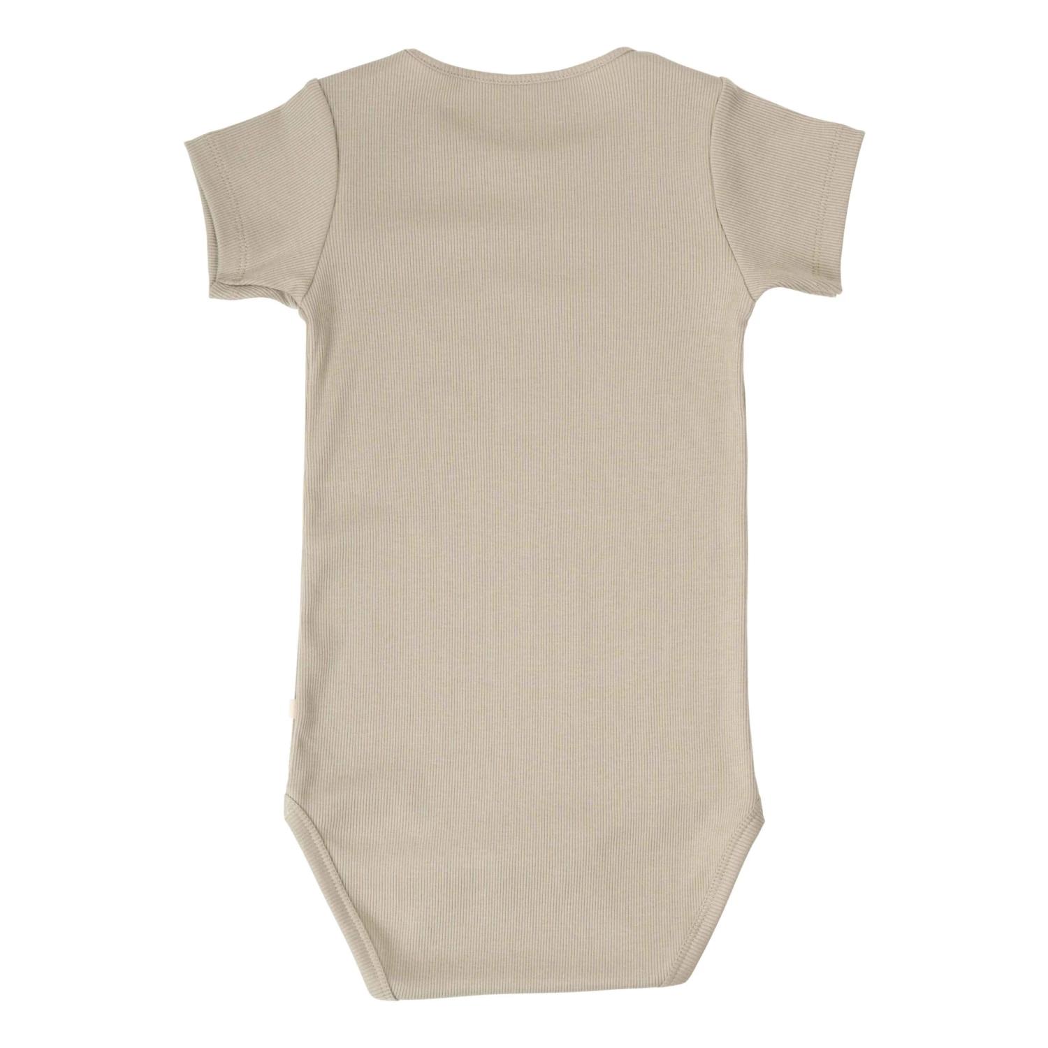 Rebild Organic Cotton Ribbed Babygrow Olive green Minimalisma Fashion Baby 4 Rebild Organic Cotton Ribbed Babygrow Olive green Minimalisma Fashion Baby - Image 4