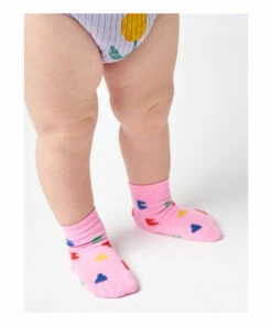 Recycled Cotton Floral Ribbed Babygrow Mauve Bobo Choses Fashion Baby 11 Recycled Cotton Floral Ribbed Babygrow Mauve Bobo Choses Fashion Baby -Baby Tops Elegant Store recycled cotton floral ribbed babygrow mauve bobo choses fashion baby 3