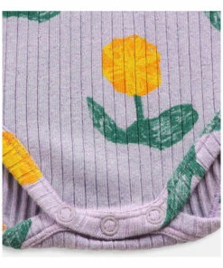 Recycled Cotton Floral Ribbed Babygrow Mauve Bobo Choses Fashion Baby 14 Recycled Cotton Floral Ribbed Babygrow Mauve Bobo Choses Fashion Baby -Baby Tops Elegant Store recycled cotton floral ribbed babygrow mauve bobo choses fashion baby 6