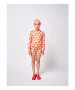 Recycled Nylon Anti-UV Ladybird Playsuit Swimming Cap Pale pink Bobo Choses Fashion Baby, Children -Baby Tops Elegant Store recycled nylon anti uv ladybird playsuit swimming cap pale pink bobo choses fashion baby children 2