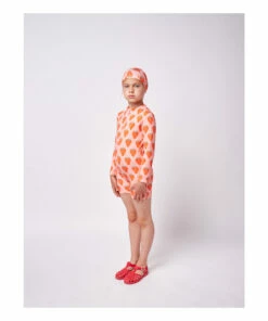 Recycled Nylon Anti-UV Ladybird Playsuit Swimming Cap Pale pink Bobo Choses Fashion Baby, Children -Baby Tops Elegant Store recycled nylon anti uv ladybird playsuit swimming cap pale pink bobo choses fashion baby children 3