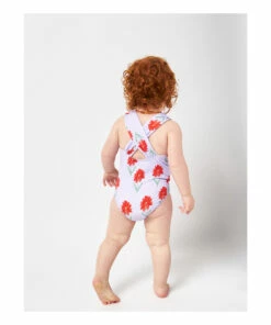 Recycled Nylon Floral Swimsuit Mauve Bobo Choses Fashion Baby 7 Recycled Nylon Floral Swimsuit Mauve Bobo Choses Fashion Baby -Baby Tops Elegant Store recycled nylon floral swimsuit mauve bobo choses fashion baby 3