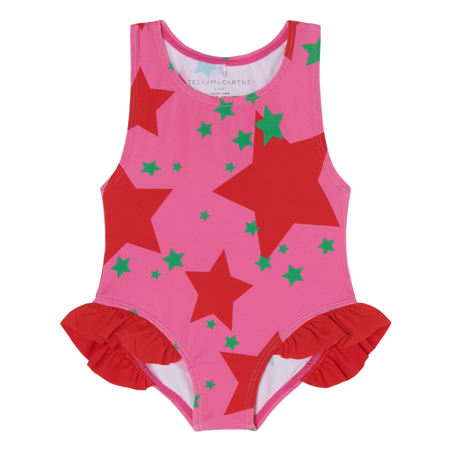 Recycled Polyamide Star Swimsuit Pink Stella McCartney Kids Fashion Baby 1 Recycled Polyamide Star Swimsuit Pink Stella McCartney Kids Fashion Baby