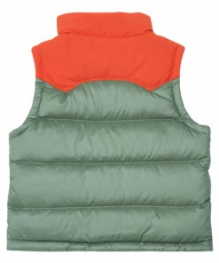 Recycled Polyester Colourblock Puffer Vest Green Patagonia Fashion Baby, Children -Baby Tops Elegant Store recycled polyester colourblock puffer vest green patagonia fashion baby children 2