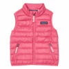 Recycled Polyester Puffer Vest Pink Patagonia Fashion Baby, Children