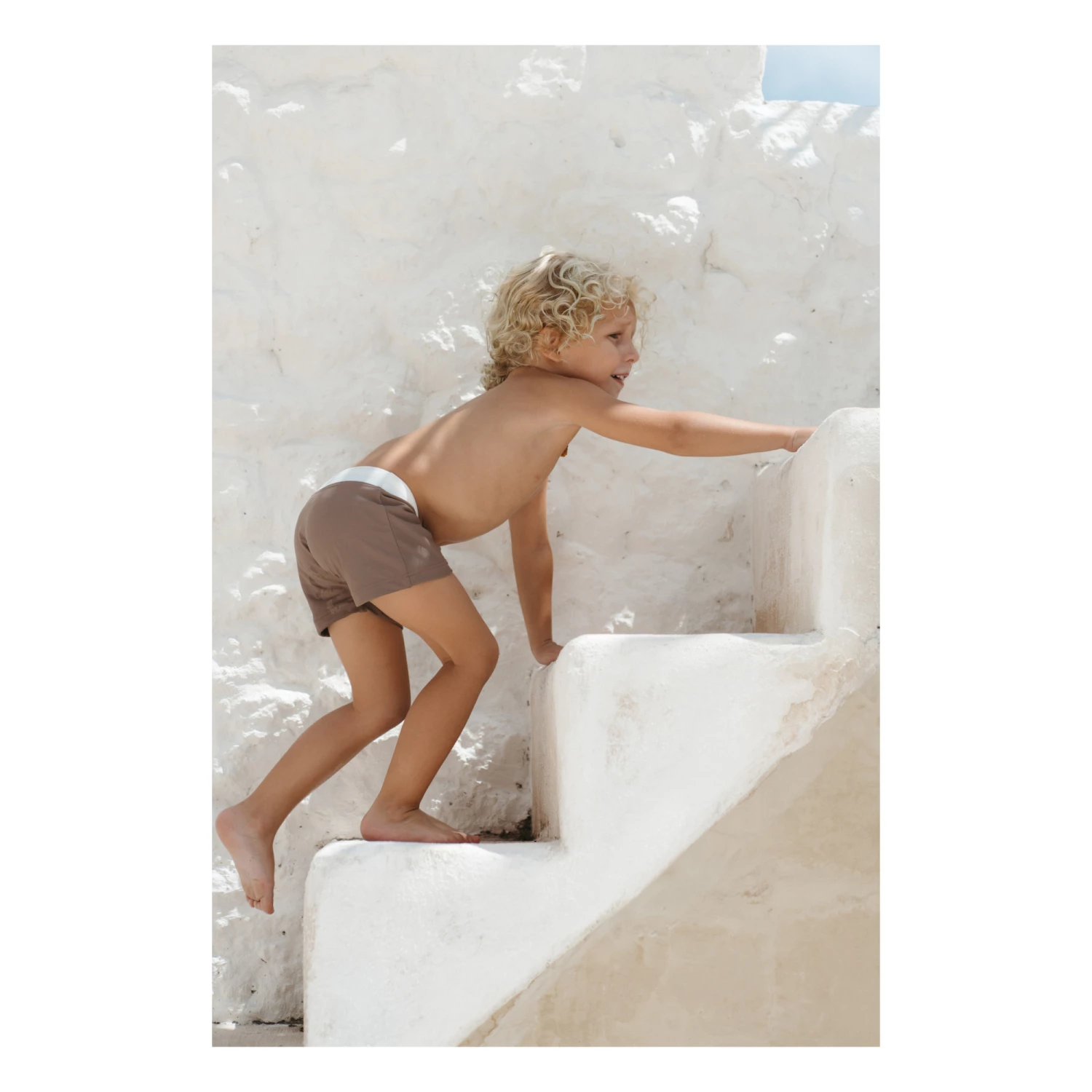 Reef Swim Trunks Brown Illoura the Label Fashion Baby, Children 2 Reef Swim Trunks Brown Illoura the Label Fashion Baby, Children - Image 2