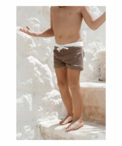 Reef Swim Trunks Brown Illoura the Label Fashion Baby, Children