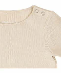 Rein Organic Cotton Ribbed Pyjamas Beige Minimalisma Fashion Baby 7 Rein Organic Cotton Ribbed Pyjamas Beige Minimalisma Fashion Baby -Baby Tops Elegant Store rein organic cotton ribbed pyjamas beige minimalisma fashion baby 2