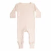 Rein Organic Cotton Ribbed Pyjamas Pale pink Minimalisma Fashion Baby