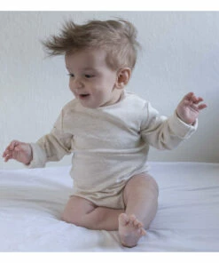 Ren Anti-Bacterial Organic Cotton Playsuit Taupe brown Minimalisma Fashion Baby, Children 6 Ren Anti-Bacterial Organic Cotton Playsuit Taupe brown Minimalisma Fashion Baby, Children -Baby Tops Elegant Store ren anti bacterial organic cotton playsuitren anti bacterial organic cotton playsuit taupe brown minimalisma fashion baby children 2