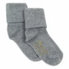Ribbed Baby Socks Heather grey Bonpoint Fashion Baby