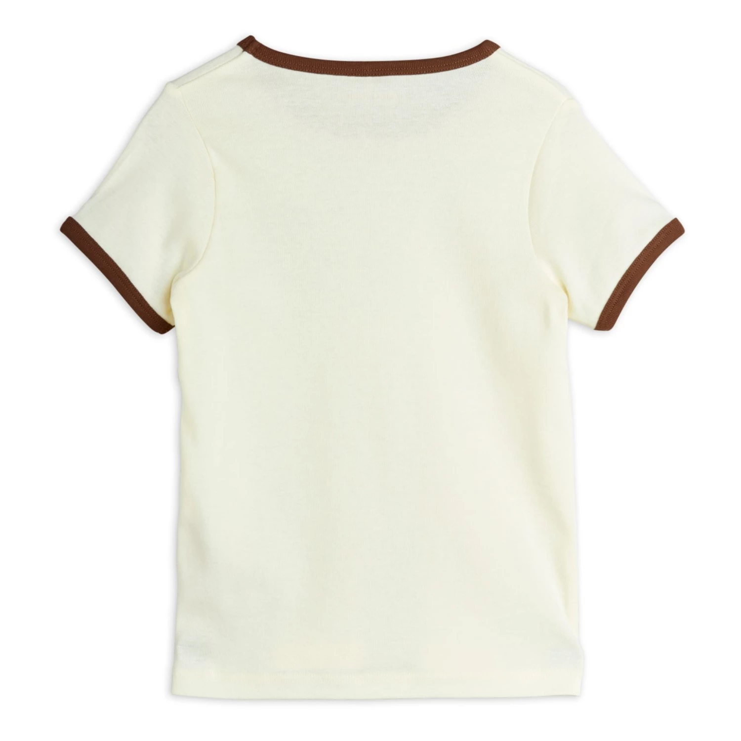 Ribbed Organic Cotton Zebra T-shirt Ecru Mini Rodini Fashion Baby, Children 3 Ribbed Organic Cotton Zebra T-shirt Ecru Mini Rodini Fashion Baby, Children - Image 3