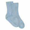 Ribbed Socks Blue Bonton Fashion Baby