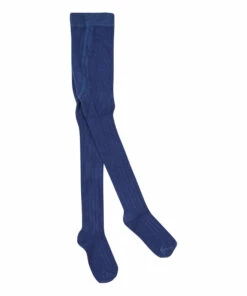 Ribbed Tights Blue Bonton Fashion Baby, Children