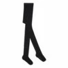 Ribbed Tights Black Bonpoint Fashion Baby, Children