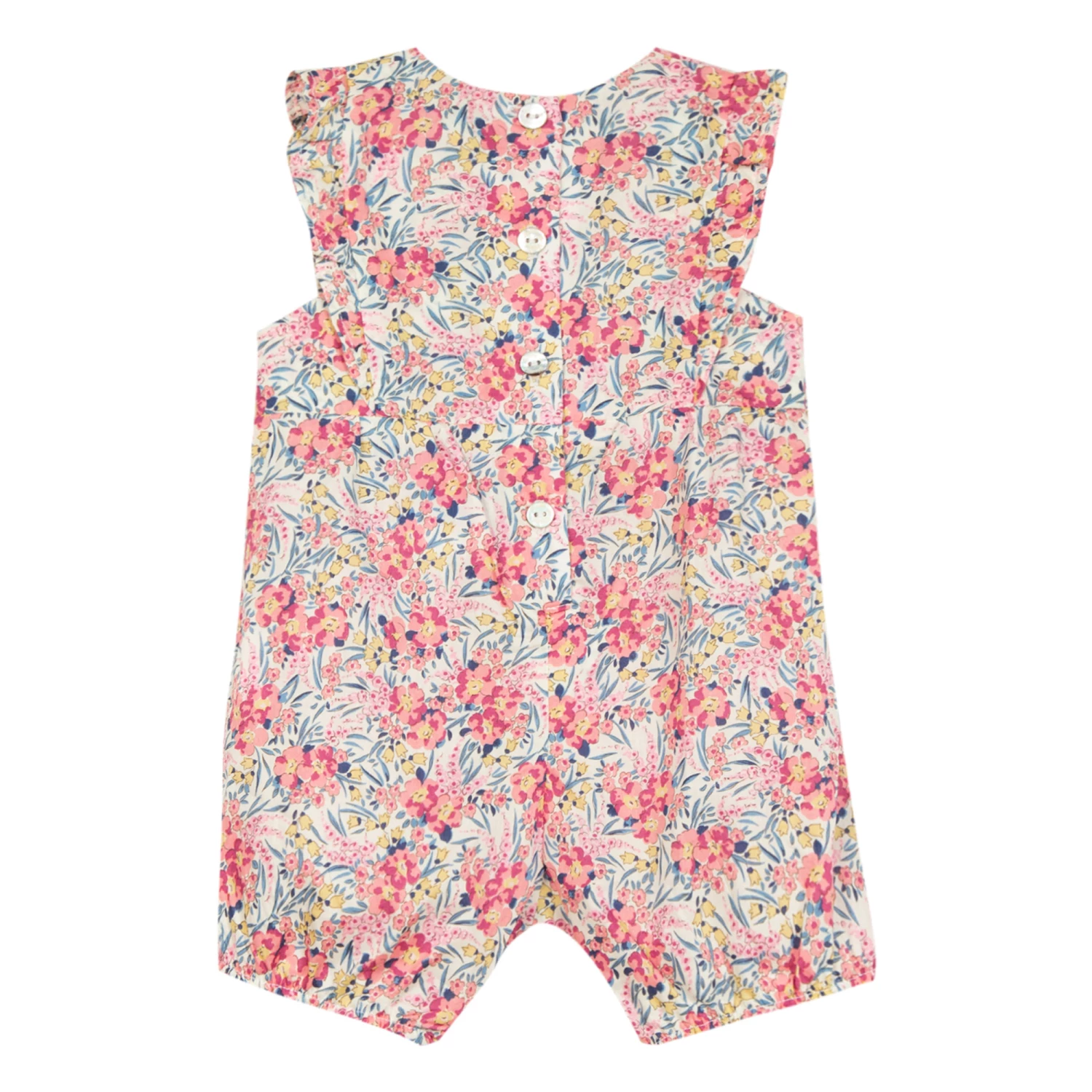 Romper - Liberty Capsule - Pink Tartine et Chocolat Fashion Baby 3 Romper - Liberty Capsule - Pink Tartine et Chocolat Fashion Baby - Image 3