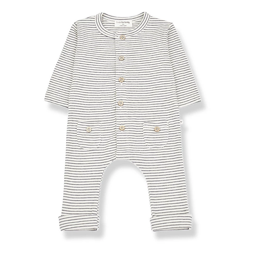 Romy Jumpsuit Carbon 1+ in the family Fashion Baby 1 Romy Jumpsuit Carbon 1+ in the family Fashion Baby